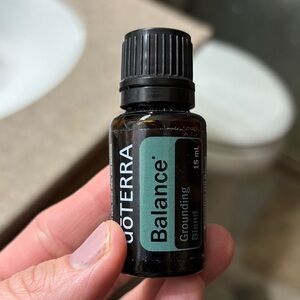 doTERRA Balance Grounding Blend - Black Bottle with Green Label